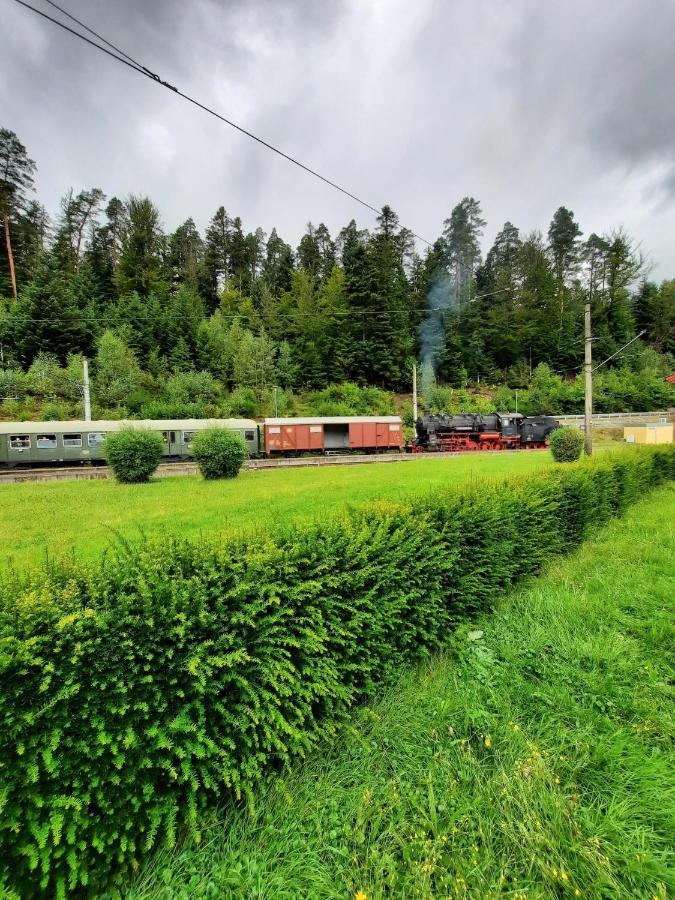 Ferienwohnung Am Wald Bad Herrenalb Exteriér fotografie